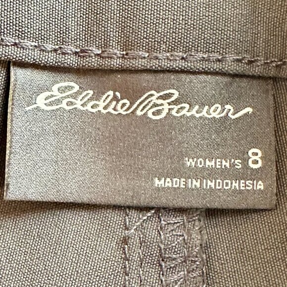 Eddie Bauer Women's Convertible Pant Size 8 Grey Adjustable Length UPF 50+ (NEW) - Picture 4 of 15